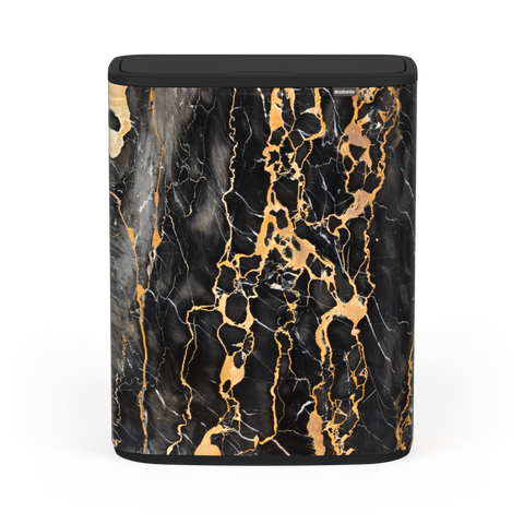 Cover Brabantia Bo Touch Bin 60l - GOLDEN MARBRE