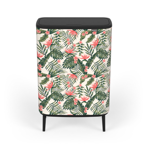 Cover Brabantia Bo Touch Bin Hi 60l - FLEUR DE VAO